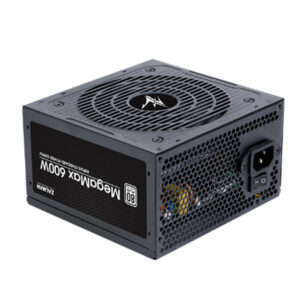 SURSA Zalman "TXII", 600W, certificare 80 Plus, non-modular, fan 120mm, negru, "ZM600-TXII" (timbru verde 2 lei)