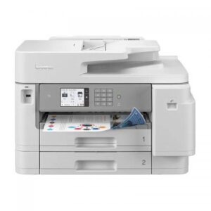Multifunctional Inkjet Color BROTHER J5955DW,A3,Functii:Impr|Scan|Cop|Fax,Vit de Print Mono:30ppm,Vit de print color:30ppm,Conectiv:USB|Ret|WiFi,Duplex:Da,ADF:DADF(Timbru Verde 23lei) "MFCJ5955DWRE1"