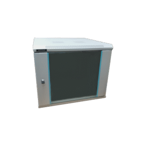 Rack 6U 600x450, dezasamblat, montare pe perete, usa din sticla, panouri laterale detasabile si securizate, culoare gri RAL7035, DATEUP "MP.6406.9000"