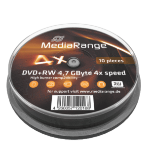 MediaRange DVD+RW 4x Cake10 "MR451"