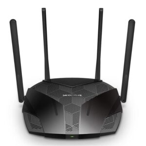 ROUTER MERCUSYS, AX1500, 1× Gigabit WAN + 2× Gigabit LAN, Wi-Fi 6, "MR60X" (timbru verde 0.8 lei)