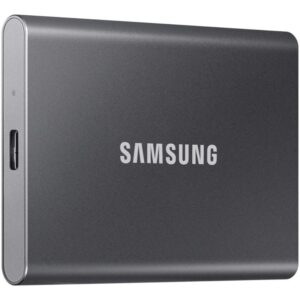 SSD. extern SAMSUNG T7, 1TB, USB 3.2 gen 1,  gri, "MU-PC1T0T/WW" (timbru verde 0.18 lei)
