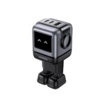 INCARCATOR retea Ugreen, Nexode "CD361" Quick Charge 65W GaN, 1 x USB, 2 x USB Tpe-C, gri "25685B" (timbru verde 0.18 lei) - 6941876236688