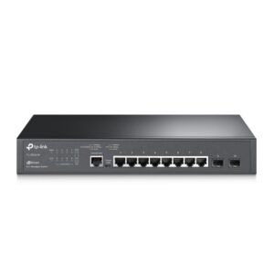 Switch TP-Link cu management L2+, 8 Porturi Gigabit, 2 x SFP Gigabit "SG3210" (timbru verde 2 lei)
