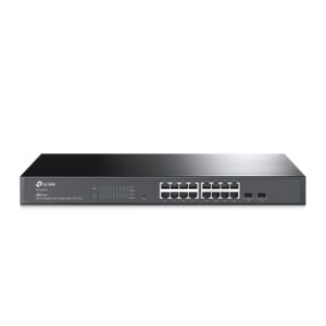 SWITCH TP-LINK " TL-SG2218 " L2+ cu management 16 porturi Gigabit + 2 sloturi SFP, carcasa metalica, rackabil "SG2218" (timbru verde 2 lei)