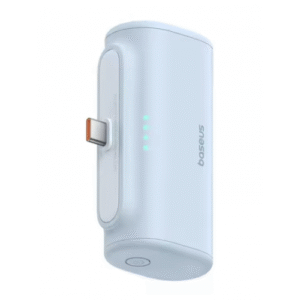 POWER BANK Baseus Compact, capacitate 5000mAh, 20W, 1 x USB Type-C, total 5V/2.4A, albastru, "P10068306313-00" (timbru verde 0.98 lei) - 6932172659523