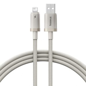 CABLU alimentare si date Baseus Titanium, pt smartphone, USB  la USB Type-C 100W, braided, 2m, galben "P10378102G21-02" (timbru verde 0.18 lei) - 6932172669614