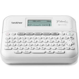 Imprimanta Transfer Termic BROTHER 180dpi PT-D410VP, Viteza de tiparire: 20mm/s, Latime maxima de imprimare: 18 mm Conectivitate: USB , Imprimare Cod de bare: NU, (timbru verde 3.5) "PTD410VPYJ1"