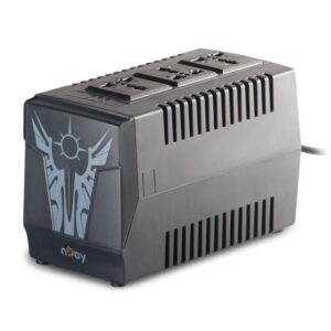 AVR NJOY, "PALADIN", AVR cu sinusoida simulata, 1000VA/500W, Universal x 3, "PWAV-10003PL-AZ01B" (timbru verde 11 lei)