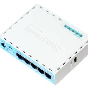 ROUTER MIKROTIK, porturi Gigabit x 4, CPU dual core 880 MHz, 256 MB RAM, USB, microSD, "RB750GR3" (timbru verde 0.8 lei)