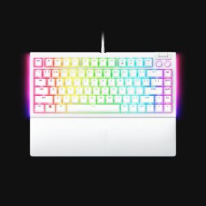 Tastatura Razer BlackWidow V4 75% White "RZ03-05001700-R3M1" (timbru verde 0.8 lei)