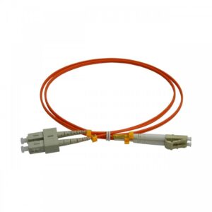 Patchcord FO SC/PC-LC/PC, MM OM2 50/125, manta LSZH 2.0mm, duplex 10m, "SC-LC-MM2/DX-10" (timbru verde 0.18 lei)