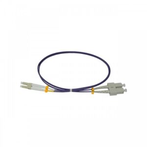 Patchcord FO SC/PC-LC/PC, MM OM4 50/125, manta LSZH 2.0mm, duplex 15m, "SC-LC-MM4/DX-15" (timbru verde 0.18 lei)