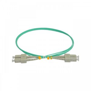 Patchcord FO SC/PC-SC/PC, MM OM3 50/125, manta LSZH 2.0mm, duplex 15m, "SC-SC-MM3/DX-15" (timbru verde 0.8 lei)