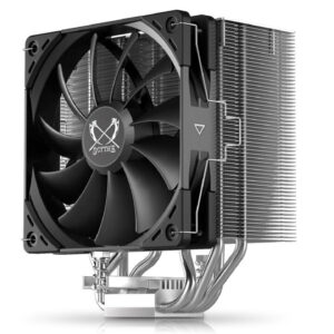 Cooler Scythe "Kotetsu Mark II", skt. universal, racire cu aer, ventilator 120 mm, 1500 rpm, inaltime cooler 154mm, 4 heatpipe, "SCKTT-2100" (timbru verde 2.00 lei)