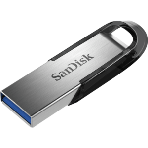 MEMORIE USB 3.0 SANDISK 256 GB, clasica, carcasa metalic, negru / argintiu, "SDCZ73-256G-G46" (timbru verde 0.03 lei)