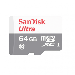 MICROSD 64GB CL10 SDSQUNR-064G-GN6TA "SDSQUNR-064G-GN6TA" (timbru verde 0.03 lei)