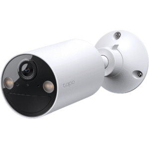 CAMERA IP Exterior cu acumulatori TP-LINK,  IP66, dist. IR 15 m, tip lentila fixa 3.15 mm, 3 Mpx rezolutie 2K, RJ-45 + wireless, microfon, carcasa plastic, include 2 bucati, "Tapo C410(2-pack)" (timbru verde 0.8 lei)