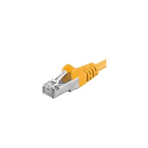 Patchcord SFTP RJ45-RJ45 Cat.6A, 5m, galben "SFTP-6A-5-Y" (timbru verde 0.08 lei)