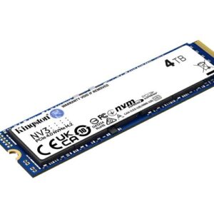 SSD Kingston, SNV3S, M2-2280, 4TB, PCI E "SNV3S/4000G"