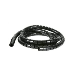 Organizator spiralat cabluri 7 - 40mm, black, (25m) -ELEMATIC "SP 6N"