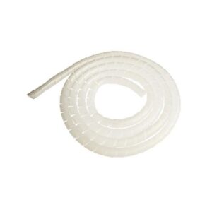 Organizator spiralat cabluri 9 - 50mm, alb , (25m) -ELEMATIC, "SP 9"