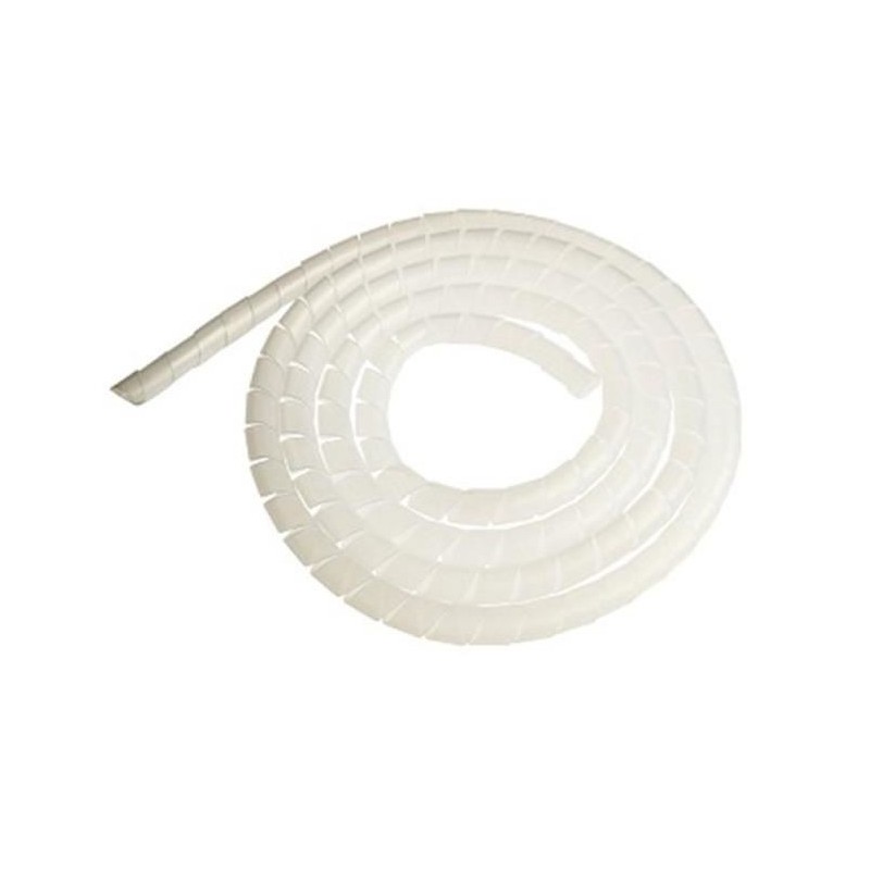 Organizator spiralat cabluri 9 - 50mm, alb , (25m) -ELEMATIC, "SP 9"