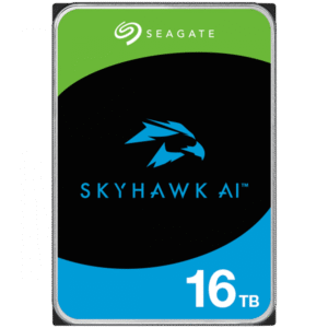 SEAGATE Surveillance Video Optimized AI Skyhawk 16TB HDD SATA 6Gb/s 512MB cache 3.5inch CMR Helium "ST16000VE004"