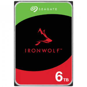 HDD  Seagate HDD NAS IronWolf 6TB CMR, 3.5, 256MB, 5400RPM, RV Sensors, SATA, Rescue Data Recovery Services 3 ani, TBW: 180 "ST6000VN006"