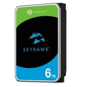 HDD Video Surveillance SEAGATE SkyHawk 6TB CMR, 3.5, 256MB, SATA, RV Sensors, Rescue Data Recovery Services 3 ani, TBW: 180, Health Management "ST6000VX009"