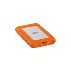 HDD extern LACIE 4 TB, Rugged, 2.5 inch, USB 3.0, portocaliu/ argintiu, "STFR4000800" (timbru verde 0.8 lei)