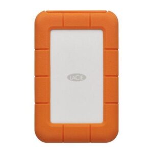 HDD extern LACIE 5 TB, Rugged, 2.5 inch, USB 3.0, portocaliu/ argintiu, "STFR5000800" (timbru verde 0.8 lei)
