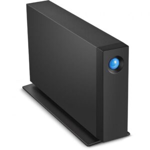 HDD extern LACIE 10 TB, D2 Professional, desktop, USB 3.1 Type C, negru, "STHA10000800" (timbru verde 0.8 lei)