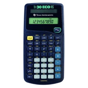 CALCULATOR de BIROU Texas Instruments TI-30RS eco, 10 digiti "TI000881" (timbru verde 0.18 lei)