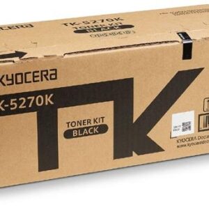 Toner Original Kyocera Black, TK-5270K, pentru ECOSYS M6230|M6630, 8K, (timbru verde 1.2 lei) , "TK-5270K"