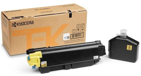 Toner Original KYOCERA Yellow, TK-5280Y, pentru ECOSYS M6235CIDN|M6635CIDN|P6235CDN, 11K, (timbru verde 1.2 lei) , "TK-5280Y"