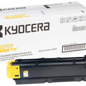 Toner Original Kyocera Yellow,TK-5370Y, pentru ECOSYS PA3500cx|MA3500cix|MA3500cifx, 5K, incl.TV 1.2 RON, "TK-5370Y"