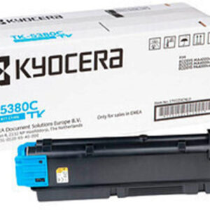 Toner Original Kyocera Cyan,TK-5380C, pentru ECOSYS PA4000cx|MA4000cix|MA4000cifx, 10K, incl.TV 1.2 RON, "TK-5380C"