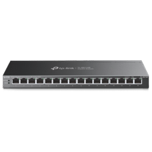 SWITCH TP-LINK 16-Port Gigabit Desktop Switch cu 16-Port PoE+, carcasa metalica "TL-SG116P" (timbru verde 2 lei)