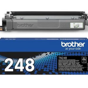 Toner Original Brother Black, TN248BK, pentru HL-L3220|L3240|HL-L8230|L8240|DCP-L3520|DCP-L3560|MFC-L3740|MFC-L8340|MFC-L8390, 1K, (timbru verde 1.2 lei)"TN248BK"