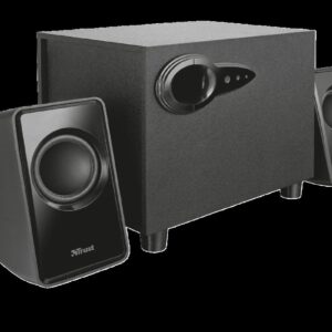 BOXE TRUST, "Avora",, 2.1, RMS:  9 W negru, "TR-20442"  (timbru verde 2.00 lei)