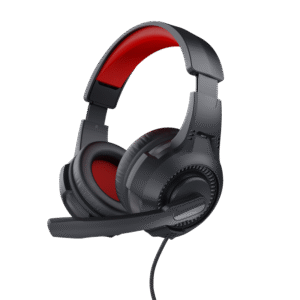 Casti Trust Basics gaming, negru "TR-24785" (timbru verde 0.8 lei)
