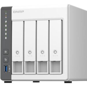 NAS STORAGE TOWER 4BAY/NO HDD TS-433-4G QNAP, "TS-433-4G" (timbru verde 4 lei)