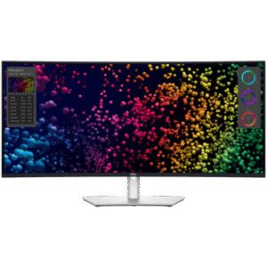 Monitor LED DELL UltraSharp U4025QW 40" Curved, 5120x2160, WUHD, 120Hz, IPS, 21:9, 1000:1, 450 cd/m2, 8ms/5ms, DP, HDMI, 2xTHB4, 3xUSB-C, 5xUSB-A, RJ-45, 2x 9W  "U4025QW-05" (timbru verde 7 lei)
