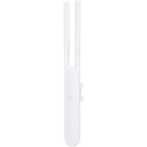 ACCESS Point  UBIQUITI, wireless, pt interior / exterior, 1200 Mbps, port LAN, WAN, 2.4 GHz | 5 GHz, antena externa x 2, standard 802.11ac, "UAP-AC-M" (timbru verde 0.8 lei)
