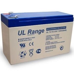 ACUMULATOR UPS ULTRACELL 12V 7.2AH "UL7.2-12" (timbru verde 0.5 lei)