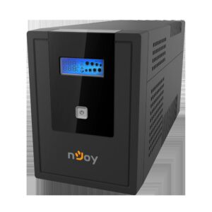 UPS NJOY, "Cadu 1500", Line Int. cu management, mini tower, 1500VA/900W, AVR, Schuko x 4, 2 x baterie GP09122F, display LCD, back-up 1 - 10 min., "UPCMTLS615HCAAZ01B" (timbru verde 11 lei)