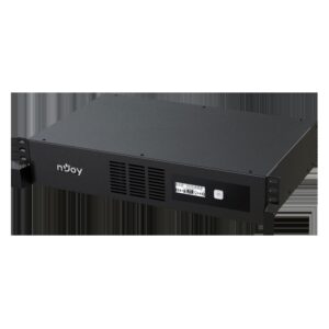 UPS NJOY, "CODE 2000 ", Line Int. cu sinusoida pura cu management, rack, 2000VA/1200W, AVR, IEC x 8, 2 x baterie GP09122L, display LCD, back-up 1 - 10 min., "UPLI-LI200CO-AZ01B" (timbru verde 11 lei)