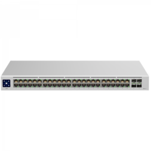 SWITCH. Ubiquiti UniFi Switch 48 is a fully managed Layer 2 switch with (48) Gigabit Ethernet ports and (4) 1G SFP ports for fiber connectivity "USW-48" (timbru verde 2 lei)