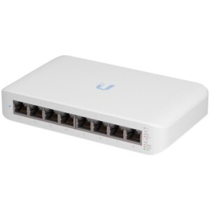 UniFi Low-cost Desktop 8Port Gigabit Switch with POE "USW-LITE-8-POE-EU" (timbru verde 2 lei)